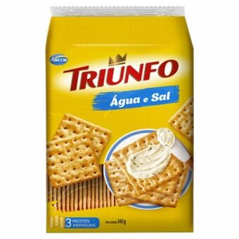 Bisc triunfo 375gr agua sal