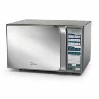 Forno microondas midea mtfs21 20l silver espelhado - 127v