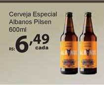 Super Luna Cerveja Especial Albanos Pilsen 600ml oferta