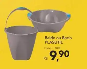 Balde Ou Bacia Plasutil