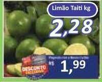 Limão Taiti 1kg