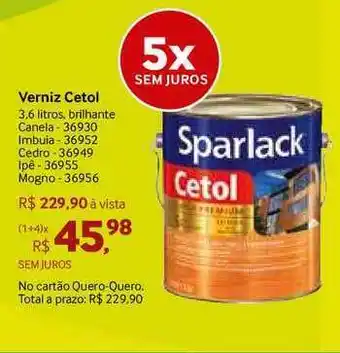 Verniz Cetol