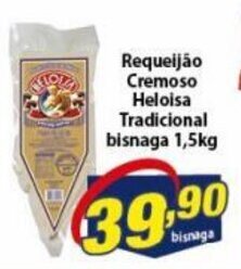 Vencedor Atacadista Requeijao Cremoso Heloisa Tradicional bisnaga 1.5kg oferta