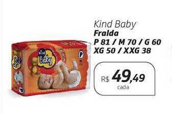 Drogal Kind baby fralda oferta
