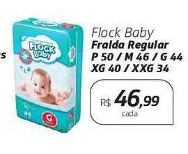 Drogal Flock baby fralda regular oferta