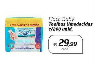 Drogal Flock baby toalhas umedecidas oferta