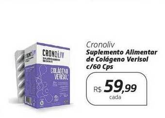 Drogal Cronoliv suplemento alimentar de colágeno verisol oferta