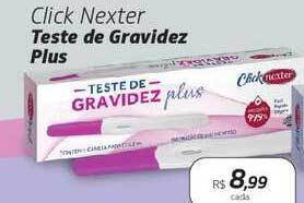 Click nexter teste de gravidez plus
