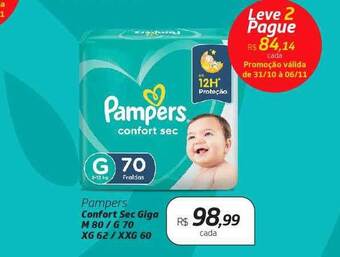 Drogal Pampers confort sec giga oferta