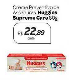 Drogal Creme preventivo de assaduras huggies supreme care oferta