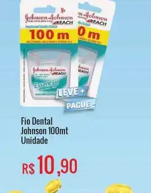 Mart Minas Fio Dental Johnson Unidade 100ml oferta