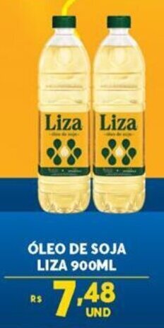 Atacadão Centro Sul Oleo de Soja Liza 900ml oferta