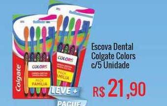 Mart Minas Escova Dental Colgate Colors oferta