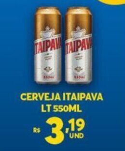 Atacadão Centro Sul Cerveja Itaipava LT 350ml oferta