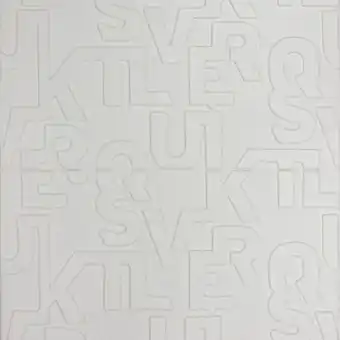 Balaroti Painel 3d letras adesivo 70x58x0,6 cm (branco) oferta