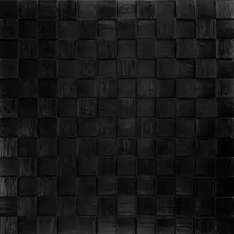 Balaroti Painel 3d entrelaçado adesivo 60x60x0,7 cm (preto) oferta