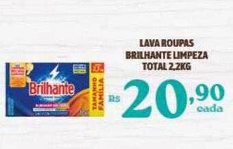 Lava roupas brilhante limpeza total