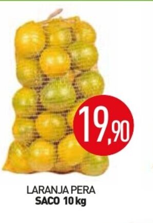 Calvo Atacadista Laranja Pera saco 10kg oferta