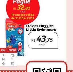 Drogal Fraldas huggies little swimmers oferta
