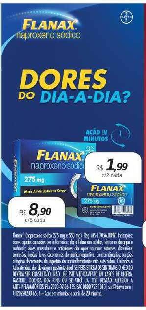 Flanax naproxeno sódico