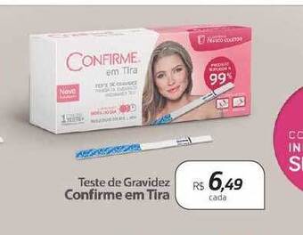 Drogal Teste de gravidez confirme em tira oferta