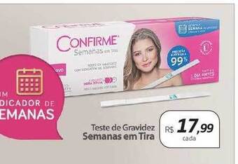 Drogal Teste de gravidez semanas em tira oferta