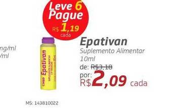 Drogal Epativan suplemento alimentar 10ml oferta