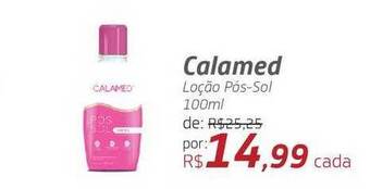 Drogal Calamed loção pós-sol oferta