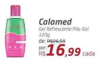 Drogal Calamed gel refrescante pós-sol oferta