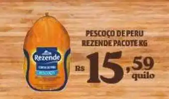 Bahamas Supermercados Pescoço de peru rezende pacote kg oferta