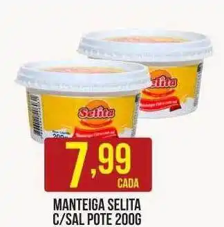 Manteiga selita c sal