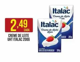 Creme de leite uht italac