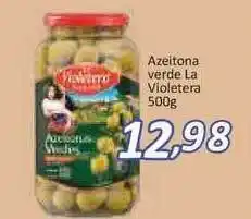 Supermercados Savegnago Azeitona Verde La Violetera 500g oferta