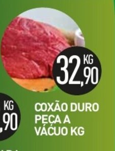 Coxao Duro peca a vacuo 1kg