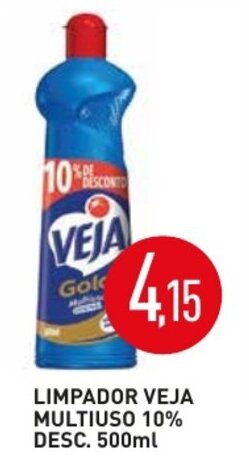Calvo Atacadista Limpador Veja Multiuso 10% de Desconto 500ml oferta