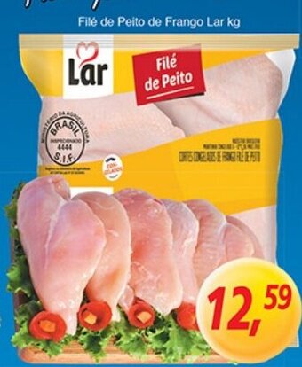 Supermercados Guanabara File de Peito de Frango Lar 1kg oferta