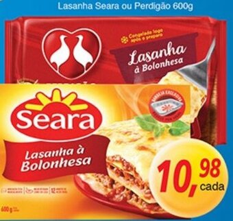 Lasanha Seara ou perdigao 600g