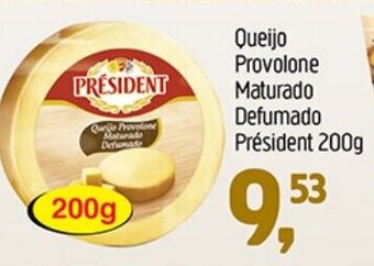 Supermercados Guanabara Queijo Provolone Maturado Defumado President 200g oferta