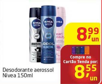 Tenda Atacado Desodorante Aerossol Nivea 150ml oferta