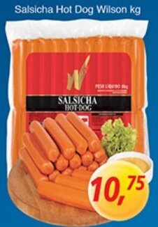 Supermercados Guanabara Salsicha Hot Dog Wilson 1kg oferta
