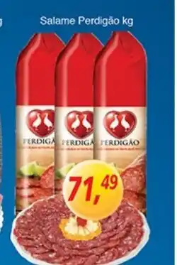 Supermercados Guanabara Salame Perdigao 1kg oferta