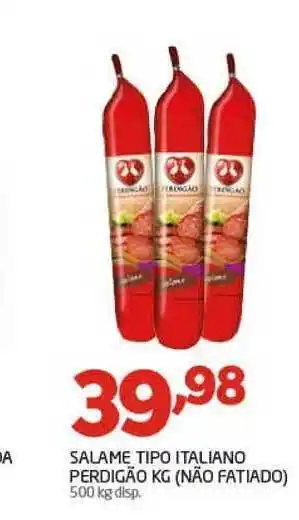 Cooper Salame Tipo Italiano Perdigão 1kg oferta