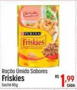 Ração úmida Sabores Friskies 85g