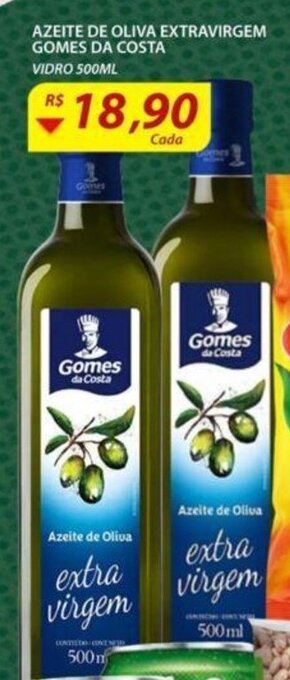Azeite de Oliva Extravirgem Gomes da Costa 500ml