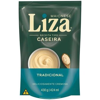 Maionese liza caseira sachê 430g