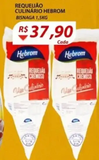 Hirota Food Supermercado Requeijao Culinario Hebrom 1.5kg oferta
