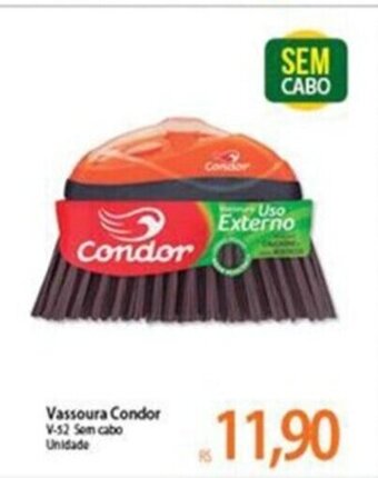 Atacadão Vassoura Condor oferta