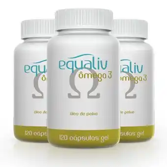 Pão de Açúcar Kit 3 ômega 3 1000mg equaliv 120 cápsulas gel oferta