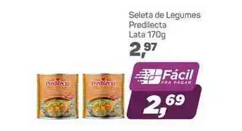 Supermercados São Vicente Seleta De Legumes Predilecta 170g oferta