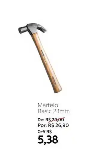 Martelo Basic 23mm